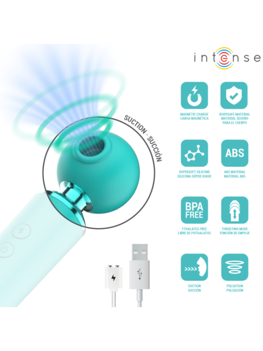 INTENSE - HAMBY STIMULATEUR MULTIFONCTIONNEL À SUCCION ET VIBRATION