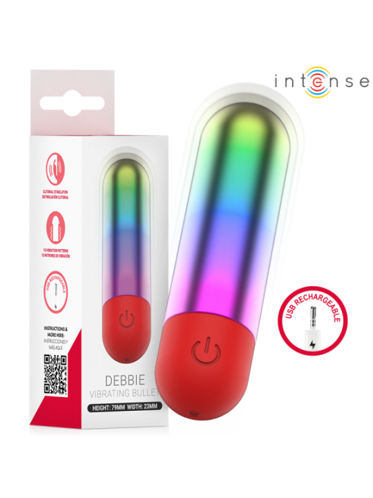 INTENSE - DEBBIE RAINBOW CLITORIS VIBRANT BALLE