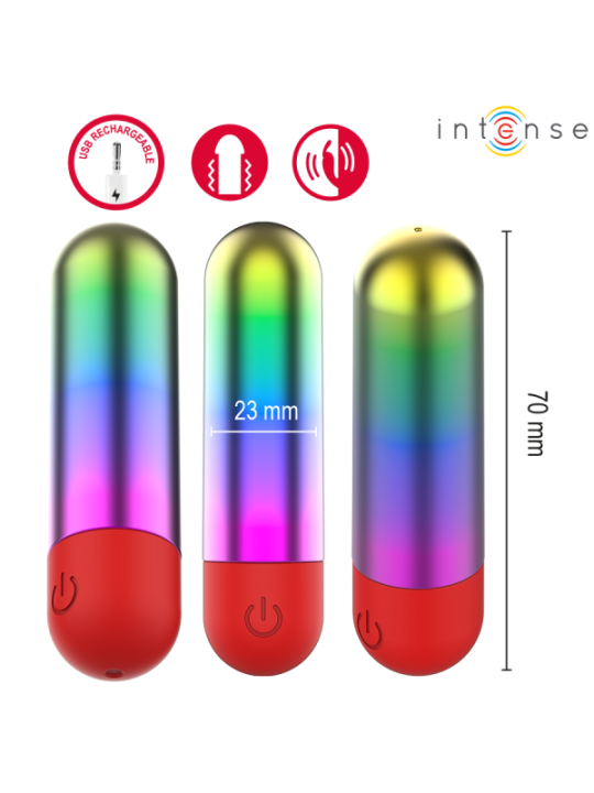 INTENSE - DEBBIE RAINBOW CLITORIS VIBRANT BALLE