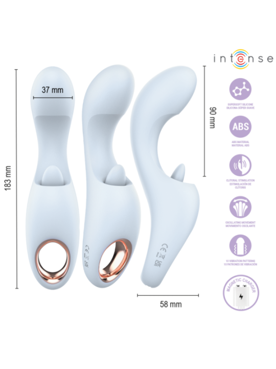 INTENSE - ANYA STIMULATEUR DE VIBRATIONS ET DE MOUVEMENTS MULTIFONCTIONNEL