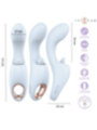 INTENSE - ANYA STIMULATEUR DE VIBRATIONS ET DE MOUVEMENTS MULTIFONCTIONNEL
