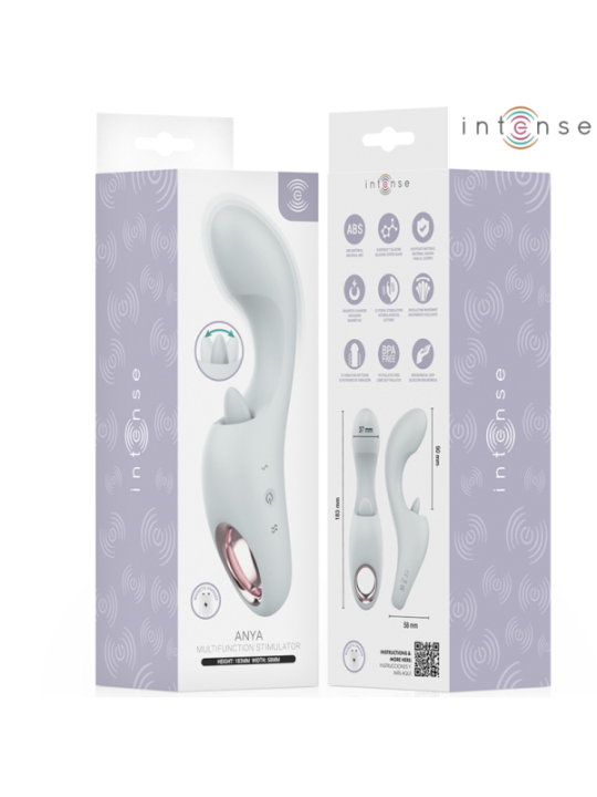 INTENSE - ANYA STIMULATEUR DE VIBRATIONS ET DE MOUVEMENTS MULTIFONCTIONNEL