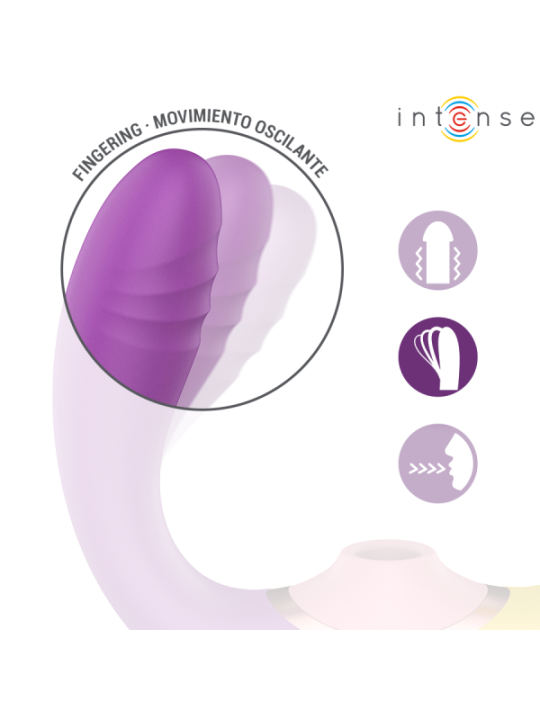 INTENSE - WILLOW STIMULATEUR À SUCCION ET VIBRATION 3 EN 1