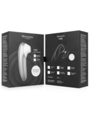 WOMANIZER - STIMULATEUR CLITORIAL VIBRANT PRO GRIS ARGENTÉ