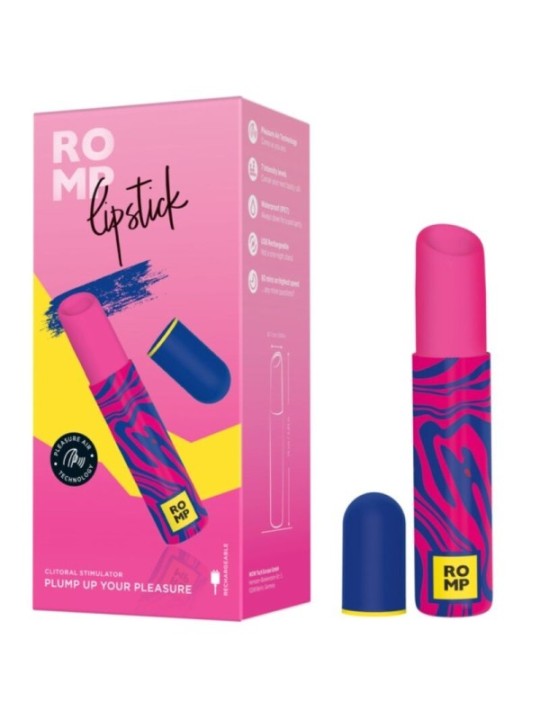 ROMP - ROUGE À LÈVRES STIMULANT LE CLITORIS 7 NIVEAUX