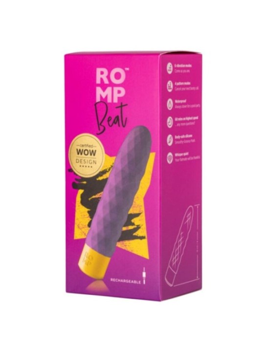 ROMP - BEAT MINI MULTIFONCTION VIBRATEUR BALLE VIOLET