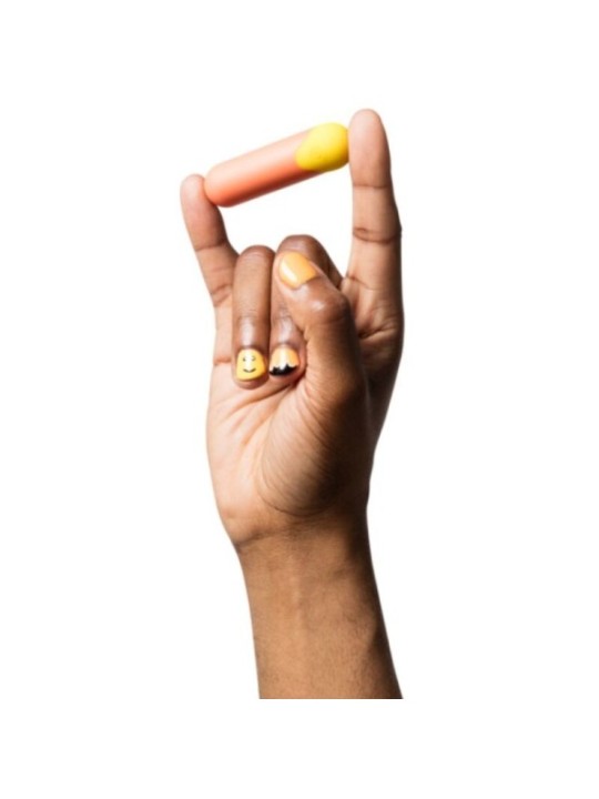 ROMP - RIOT BALLE VIBRANTE MULTIFONCTION ORANGE + JAUNE