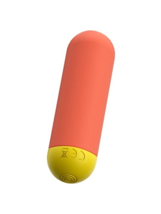 ROMP - RIOT BALLE VIBRANTE MULTIFONCTION ORANGE + JAUNE