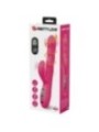 PRETTY LOVE - VIBRATEUR LAPIN MULTIFONCTION WINTERS AVEC AFFICHAGE LED ROSE