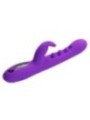 PRETTY LOVE - VIBRATEUR LAPIN SABIEN AVEC STIMULATION PAR TAPOTEMENTS ET LED VIOLETTE