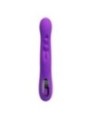 PRETTY LOVE - VIBRATEUR LAPIN SABIEN AVEC STIMULATION PAR TAPOTEMENTS ET LED VIOLETTE