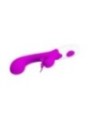 PRETTY LOVE - VIBRATEUR LAPIN VIOLET 30 FONCTIONS BAISER PAPILLON