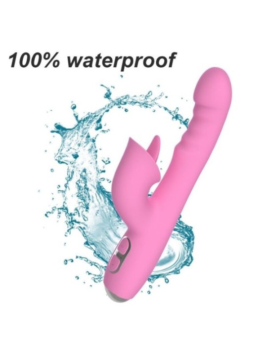 NALONE - T-MAY VIBRATEUR LAPIN MAGIC STICK ROSE