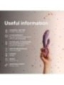 LELO - INA THRUST RABBIT VIBRATEUR À POUSSÉE VIOLET