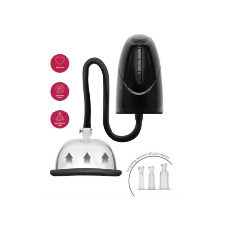 SHE.E.O - POMPE À VIDE AUTOMATIQUE POUR VAGIN ET CLITORIS NOIR