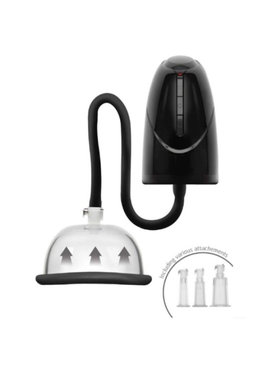 SHE.E.O - POMPE À VIDE AUTOMATIQUE POUR VAGIN ET CLITORIS NOIR