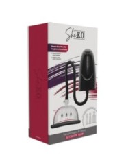 SHE.E.O - POMPE À VIDE AUTOMATIQUE POUR VAGIN ET CLITORIS NOIR