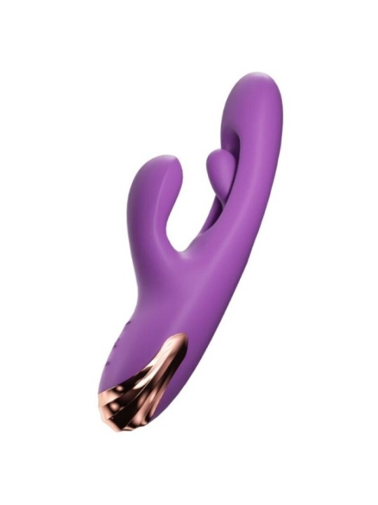 SHE.E.O - VIBRATEUR POINT G LAPIN AVEC MOUVEMENT NUMÉRIQUE VIOLET