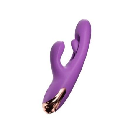 SHE.E.O - VIBRATEUR POINT G LAPIN AVEC MOUVEMENT NUMÉRIQUE VIOLET