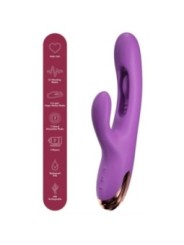 SHE.E.O - VIBRATEUR POINT G LAPIN AVEC MOUVEMENT NUMÉRIQUE VIOLET