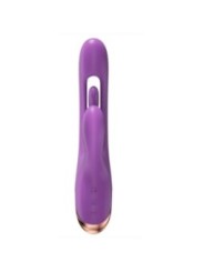 SHE.E.O - VIBRATEUR POINT G LAPIN AVEC MOUVEMENT NUMÉRIQUE VIOLET
