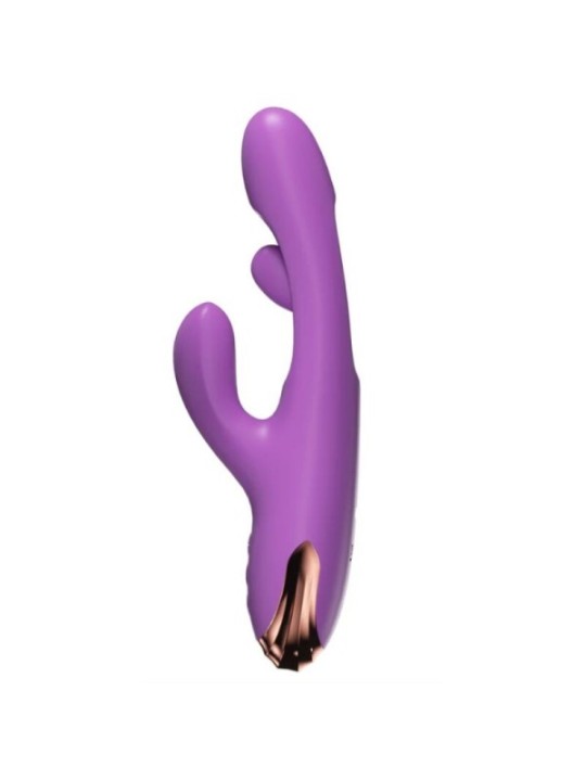 SHE.E.O - VIBRATEUR POINT G LAPIN AVEC MOUVEMENT NUMÉRIQUE VIOLET