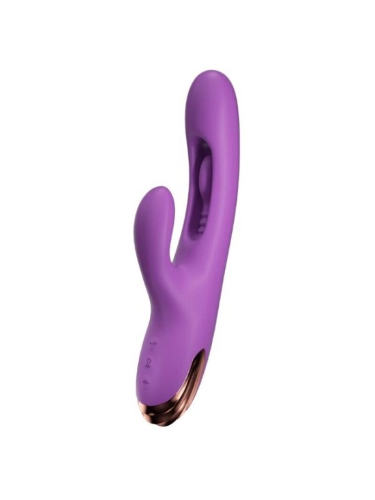 SHE.E.O - VIBRATEUR POINT G LAPIN AVEC MOUVEMENT NUMÉRIQUE VIOLET