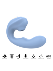 INTENSE - GINA STIMULATEUR CLITORIAL MULTIFONCTIONNEL BLEU