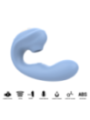 INTENSE - GINA STIMULATEUR CLITORIAL MULTIFONCTIONNEL BLEU
