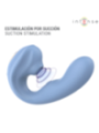 INTENSE - GINA STIMULATEUR CLITORIAL MULTIFONCTIONNEL BLEU