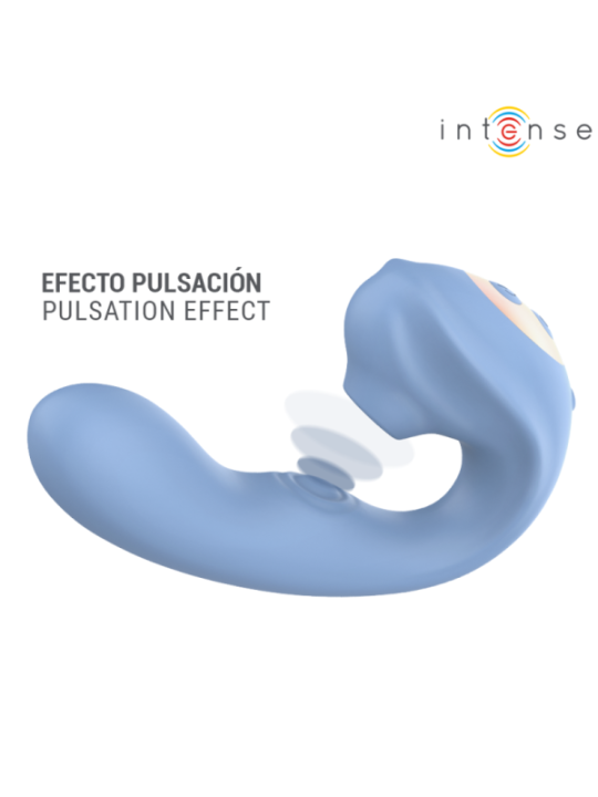 INTENSE - GINA STIMULATEUR CLITORIAL MULTIFONCTIONNEL BLEU