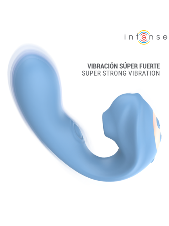 INTENSE - GINA STIMULATEUR CLITORIAL MULTIFONCTIONNEL BLEU
