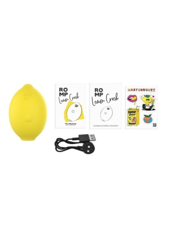 ROMP - LEMON CRUSH PLEASURE AIR STIMULATEUR CLITORIAL JAUNE