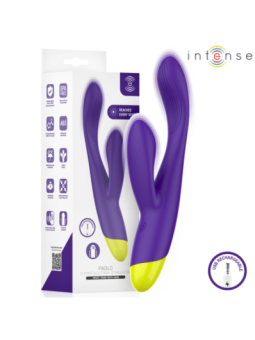 INTENSE - STIMULATEUR LAPIN RECHARGEABLE PAOLO POUR LE POINT G ET LE CLITORIS