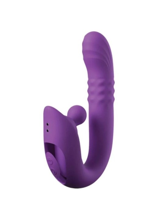 FANTASY FOR HER - HARMONI PRO VIBROMASSEUR LAPIN VIOLET POUR POINT G ET CLITORIAL