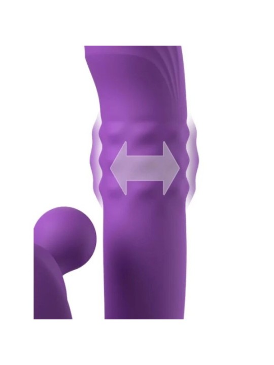 FANTASY FOR HER - HARMONI PRO VIBROMASSEUR LAPIN VIOLET POUR POINT G ET CLITORIAL