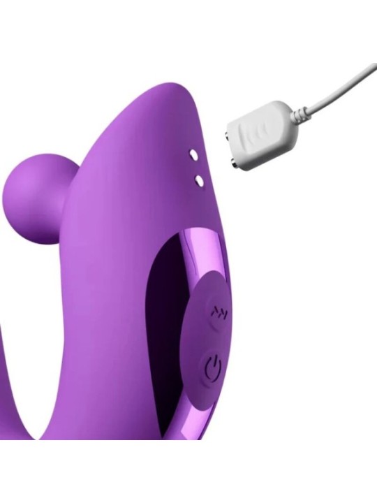 FANTASY FOR HER - HARMONI PRO VIBROMASSEUR LAPIN VIOLET POUR POINT G ET CLITORIAL