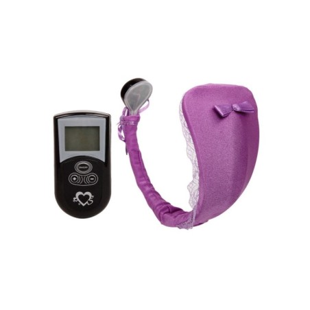 BAILE - STRING AVEC VIBRATEUR AVEC TÉLÉCOMMANDE LILAS
