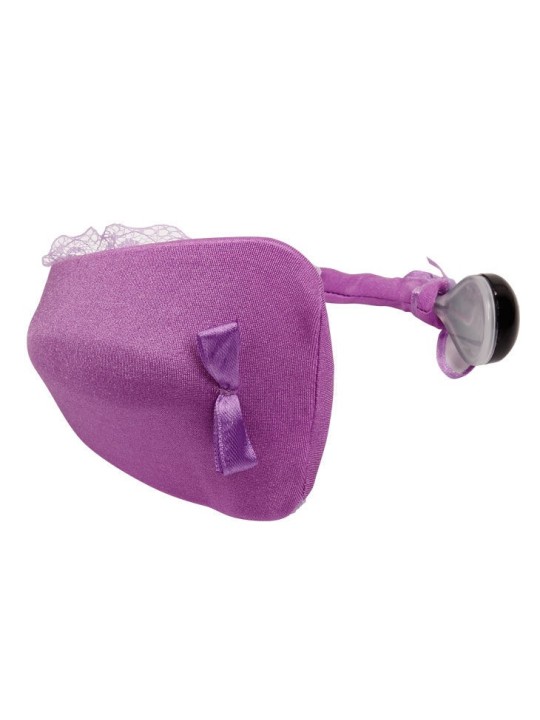 BAILE - STRING AVEC VIBRATEUR AVEC TÉLÉCOMMANDE LILAS