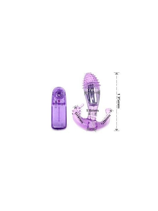 BAILE - STIMULATEUR VAGINAL ET ANAL AVEC VIBRATION