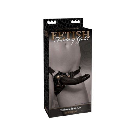 FETISH FANTASY GOLD - DESIGNER STRAP-ON