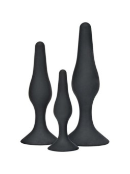 TOYJOY - Plug anal CURVY COMPANIONS 3 pièces Noir