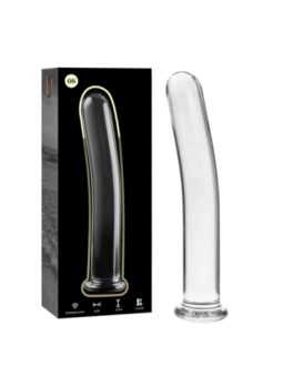 NEBULA SERIES BY IBIZA - MODÈLE 8 GODE EN VERRE BOROSILICATE CLAIR 14.5 CM -O- 2 CM