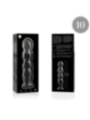 NEBULA SERIES BY IBIZA - MODÈLE 10 GODE EN VERRE BOROSILICATE CLAIR 16.5 CM -O- 3.5 CM