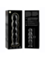 NEBULA SERIES BY IBIZA - MODÈLE 10 GODE EN VERRE BOROSILICATE CLAIR 16.5 CM -O- 3.5 CM