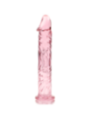NEBULA SERIES BY IBIZA - MODÈLE 12 GODE EN VERRE BOROSILICATE ROSE 17 CM -O- 3.5 CM
