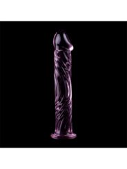 NEBULA SERIES BY IBIZA - MODÈLE 12 GODE EN VERRE BOROSILICATE ROSE 17 CM -O- 3.5 CM