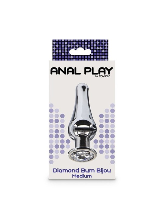 TOYJOY - PLUG ANAL MOYEN DIAMOND BUTT BIJOU