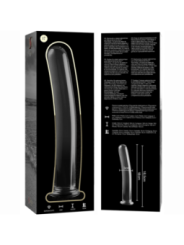 NEBULA SERIES BY IBIZA - MODÈLE 17 GODE EN VERRE BOROSILICATE CLAIR 18.5 CM -O- 3 CM