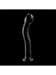 NEBULA SERIES BY IBIZA - MODÈLE 18 GODE EN VERRE BOROSILICATE CLAIR 18.5 CM -O- 3.5 CM